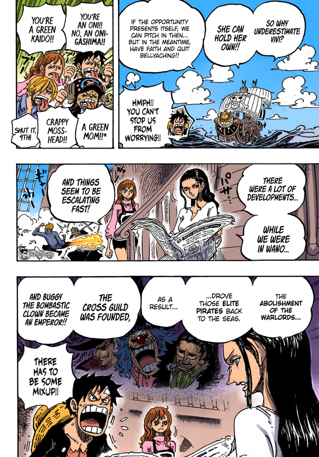 One Piece Chapter 1060 Colored Full