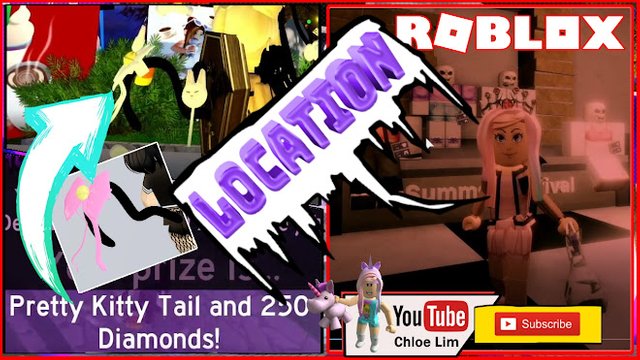 Roblox Gameplay Royale High Halloween Event Lykrai S Homestore Pretty Kitty Tail All Candy Locations Steemit - royale high halloween roblox character