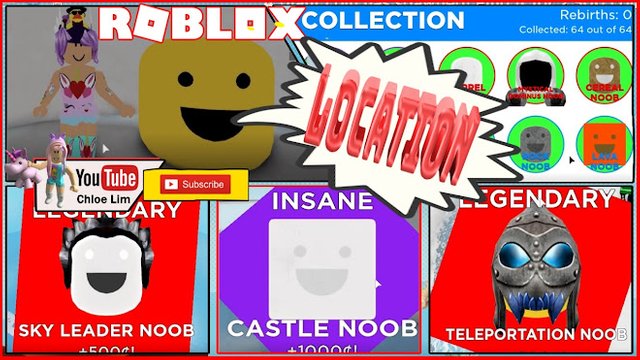 Roblox Gameplay Find The Noobs 2 Going To Mystical Castles All 64 Noobs Locations Steemit - noob w roblox