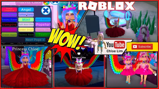 Roblox Gameplay Royale High Secret Place At The Beach Steemit - roblox cotton candy hair