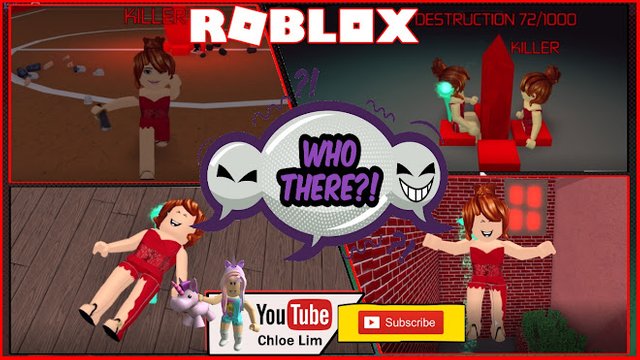 Roblox Gameplay Survive The Red Dress Girl I Am The Red Dress Girl Really I M The Red Dress Girl In Last Round Steemit - girl error roblox