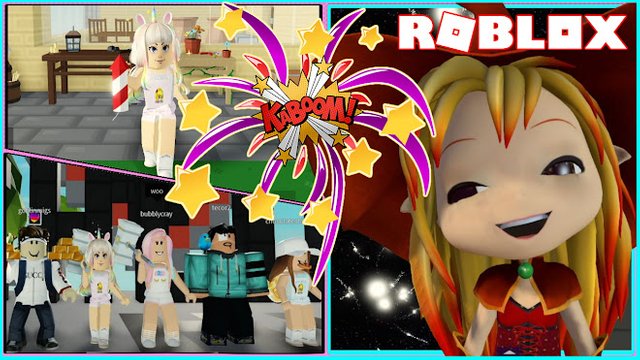 Roblox Gameplay Skyblox Late Fourth Of July Party With Lots Of Fireworks Steemit - firework simulator codes roblox new all codes playing