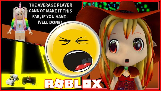 Roblox Gameplay The Impossible Obby Wow This Is Not Easy Steemit - how to make a skip stage in roblox obby easy