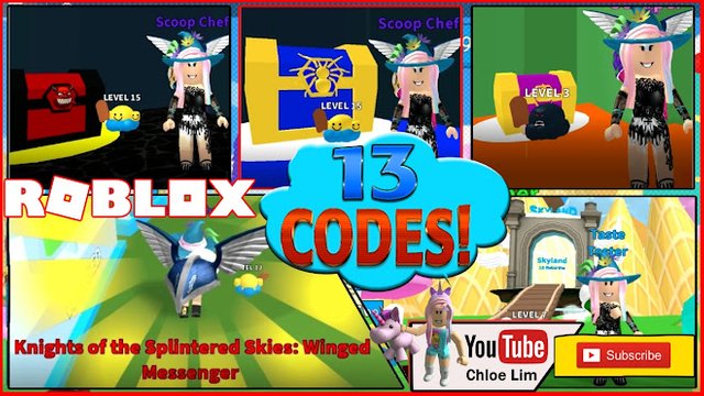 Roblox Gameplay Ice Cream Simulator Sky Land 13 New Codes My - blox adventures codes roblox