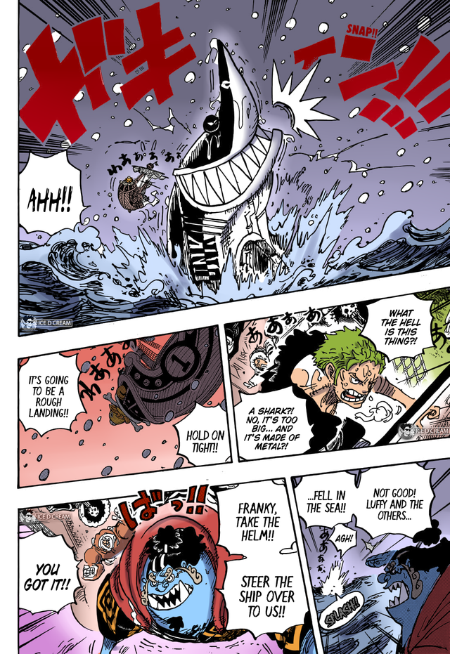 One Piece Chapter 1061 Colored | Future Island Egghead