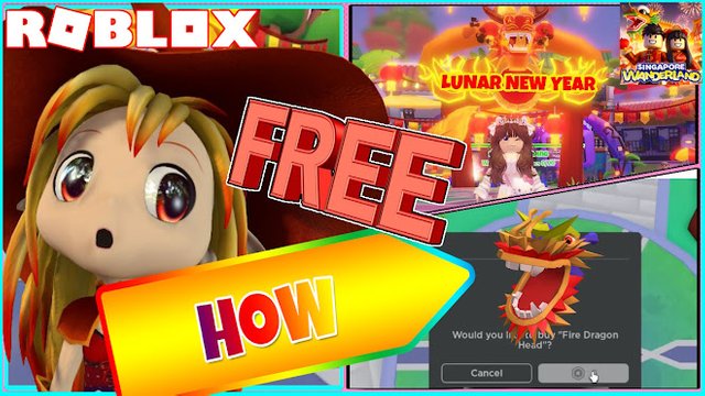 ROBLOX SINGAPORE WANDERLAND! HOW TO EASILY GET FREE LIMITED UGC