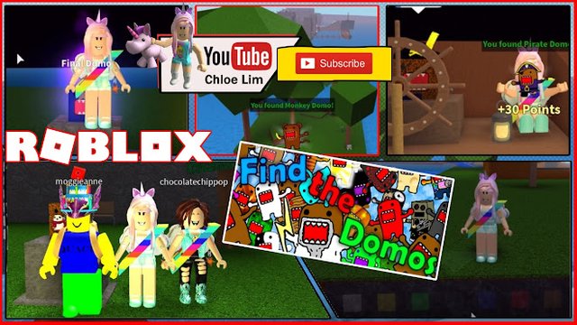 Roblox Gameplay Find The Domos Cute Domo See Desc For Location Of Domos Loud Warning Steemit - key dom roblox