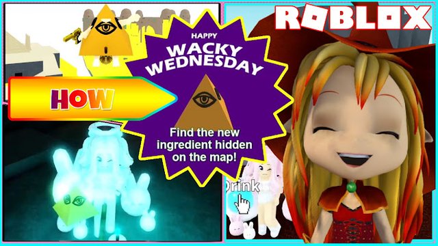 ROBLOX WACKY WIZARDS! HOW TO GET ILLUMINATI PYRAMID INGREDIENT AND ALL POTIONS