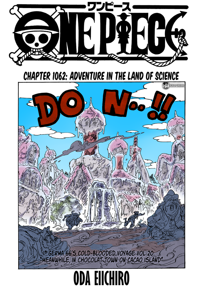 One Piece Chapter 1062 Colored | Adventure in the Land of Science