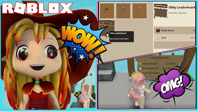 Roblox Gameplay Islands Making An Obby With Real Checkpoints And Leaderboard Steemit - how to make a checkpoint in roblox obby