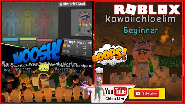 Roblox Gameplay Obstacle Island New Release Game Fun Obby Competition Game Steemit - fun roblox obbys