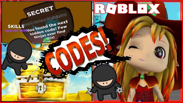 Roblox Gameplay Ninja Legends 3 New And Secret Codes Getting To Gold Island Steemit - sword legends roblox codes