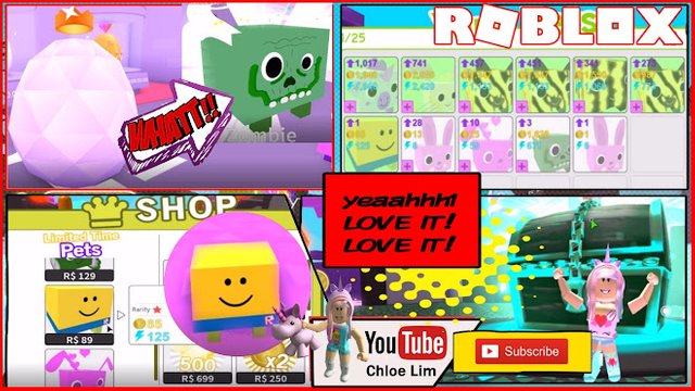 Roblox Gameplay Pet Simulator Moon Update Getting Into The Giant Chest Area Buying A Noob Pet Loud Warning Steemit - pet simulator in roblox