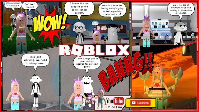 Roblox Gameplay Ditch School To Get Rich Adventure Obby I Ditched School To Buy Mcdonald S Steemit - working at mcdonalds roblox