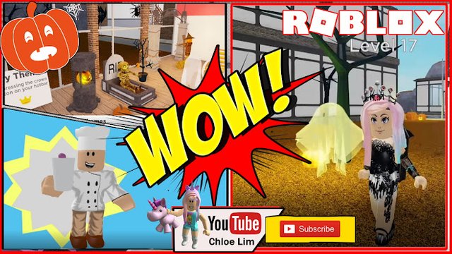 Roblox Gameplay Restaurant Tycoon 2 Codes In Desc New Drinks Menu And Halloween Decorations Steemit - halloween tycoon roblox codes