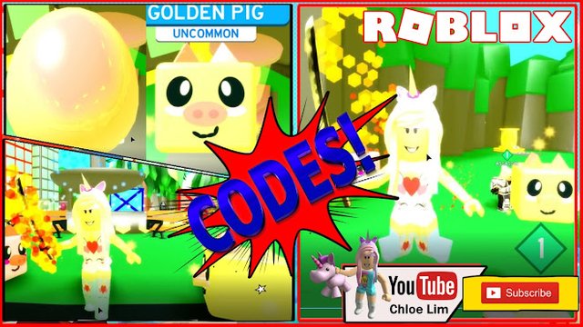 Roblox Gameplay Slaying Simulator 5 Working Codes Getting You To Level 6 And More Than 3k Gems I Keep Hatching Pigs Steemit - roblox pet hatching simulator 4 codes
