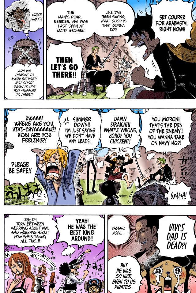 One Piece Chapter 1060 Colored Full