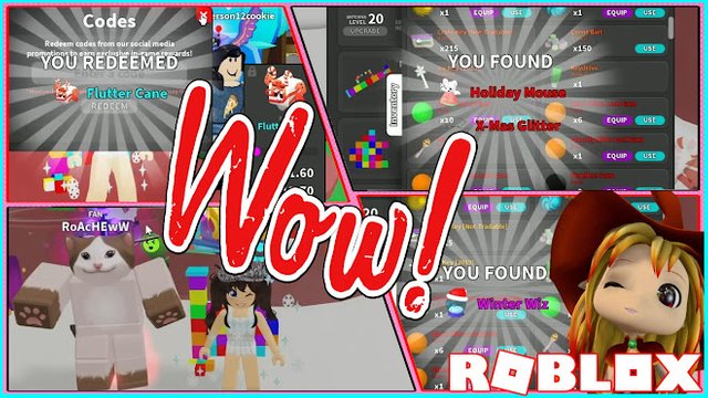 ROBLOX GHOST SIMULATOR! CODE! UNBOXING ALL CHRISTMAS PRESENTS