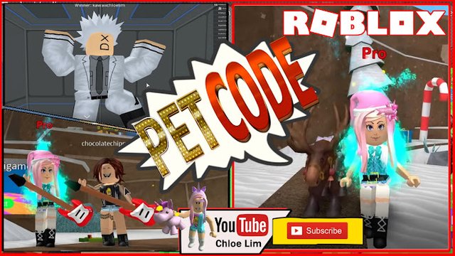 Roblox Gameplay Epic Minigames New Pet Code Sole Survivor For Some Hard Rounds Steemit - codes for survivor on roblox