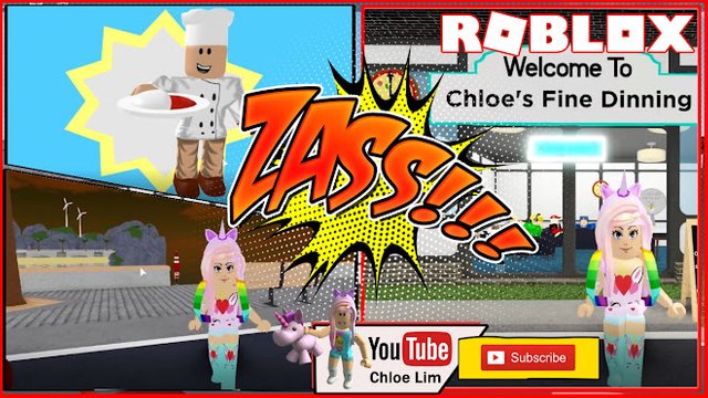 Roblox Gameplay Restaurant Tycoon 2 Welcome To Chloe S Fine Dining Restaurant Steemit - roblox hotel stories alien story update