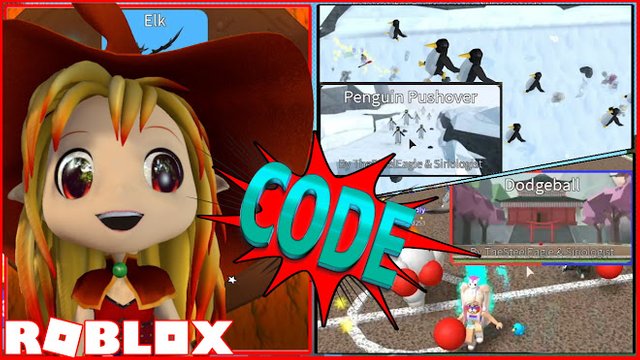Roblox Gameplay Epic Minigames Code Playing The Two New Minigames Steemit - chloe tuber roblox epic minigames gameplay trying to get