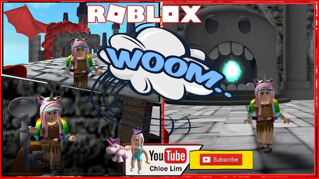 Roblox Gameplay Escape The Dungeon Obby Sausage Dragon And Don T Ask Why I M Wearing A Potato Sack Steemit - roblox every cartoon ever obby youtube