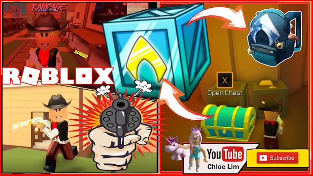 Roblox Gameplay Bandit Simulator Part 2 Getting The Aquaman Backpack Steemit - roblox how to open backpack