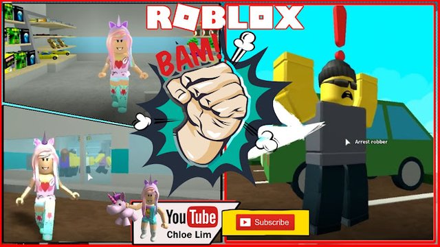 Roblox Gameplay Retail Tycoon Building And Expanding My Small Retail Store Catching Robbers Loud Warning Steemit - character roblox robber
