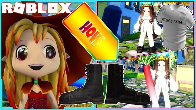 ROBLOX GEORGE EZRA'S GOLD RUSH KID EXPERIENCE! HOW TO GET FREE BOOTS AND BAND SHIRT