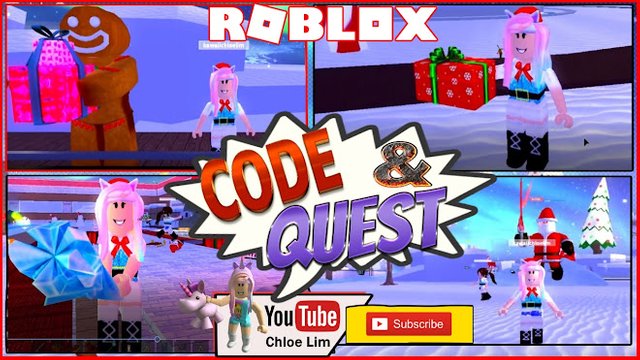 Roblox Gameplay Winter Wonderland Tycoon Code Completing Quests Giant Santa Boss And Asking Santa For A Unicorn Steemit - unicorn code roblox