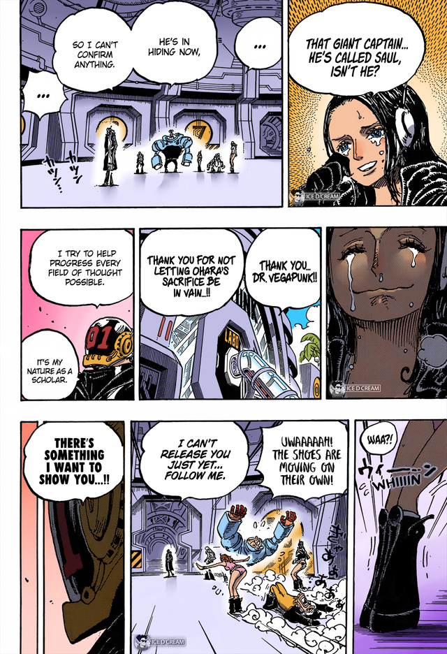 One Piece Chapter 1066 The Will Of Ohara Colored Full