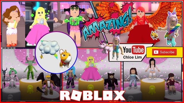 Roblox Gameplay Fashion Famous Getting Event Items Loud Warning Steemit - roblox make a cake imagination event