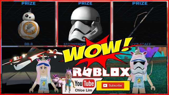 Roblox Gameplay Galactic Speedway Creator Challenge 3 Free Roblox Items Star Wars Bb 8 Stormtrooper Helmet And Rey S Staff Steemit - roblox creator challenge answers volcano