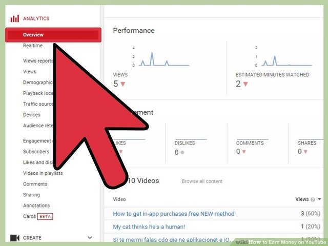 How To Earn Money On Youtube Steemit - you only gain money per ad click and a smaller amount per view but it adds up over time this is why having an audience is key