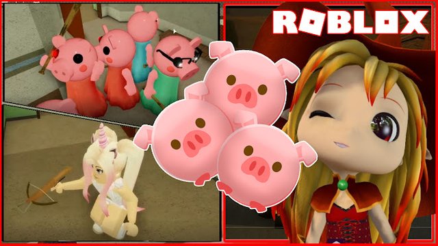 Roblox Gameplay Piggy So Many Pigs Infection Event I Escaped Steemit - roblox piggy plush