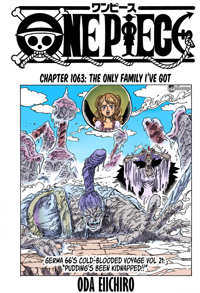 One Piece Chapter 1063 The Only Family I've Got Colored Full