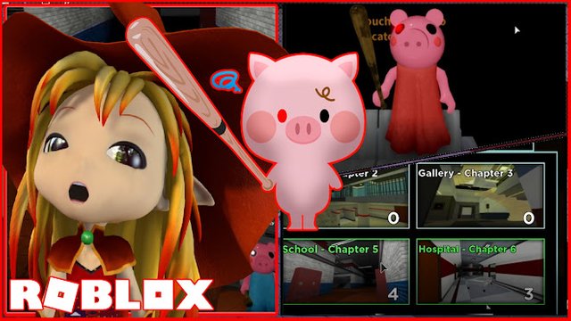 Roblox Gameplay Piggy Peppa Pig Is Angry Playing The New Chapter 5 And 6 Maps Steemit - chloe piggy roblox