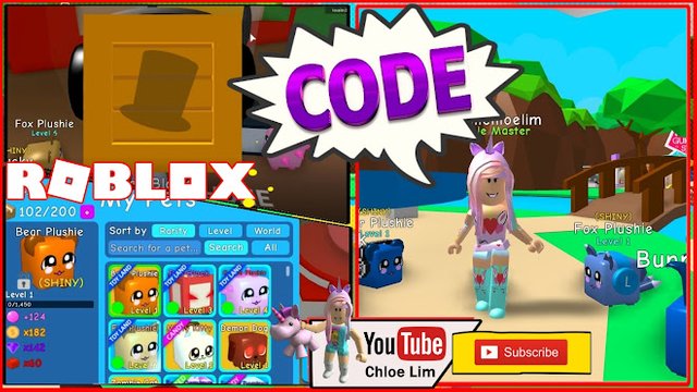 Roblox Gameplay Bubble Gum Simulator Code Going To The - 