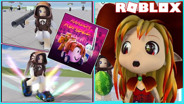 ROBLOX RANDOM RUMBLE! CHECKING OUT A NEW GAME AND WON