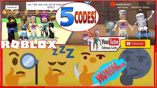 Roblox Gameplay Thinking Simulator 5 Codes Quests I Call It Emoji Simulator Loud Screams Steemit - roblox exploration obby v1 gamelog october 16 2018