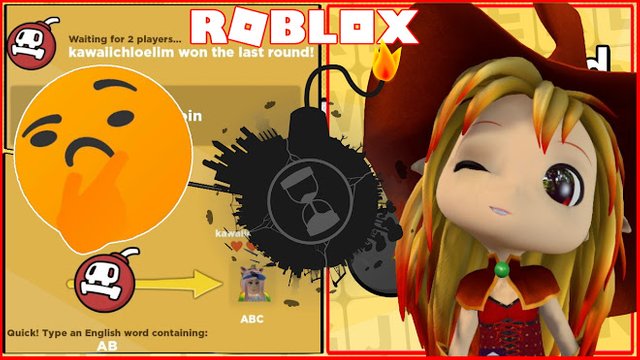 Roblox Gameplay Word Bomb Will I Fail My English Or Will I Win - roblox wingg