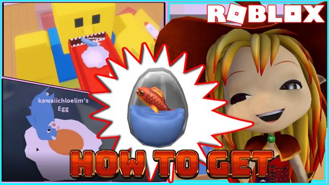 Roblox Gameplay Flop Getting Marine Egghibit Egg Roblox Egg Hunt 2020 Hard Life Of Fish Out Of Water Steemit - roblox 2020 gameplay