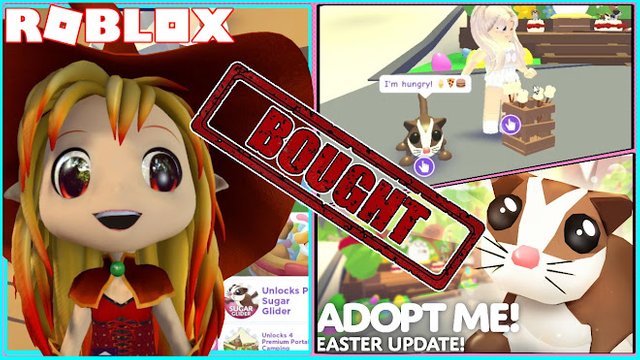 ROBLOX ADOPT ME! CHECKING OUT THE EASTER UPDATE! BUYING AND TRADING SUGAR GLIDER