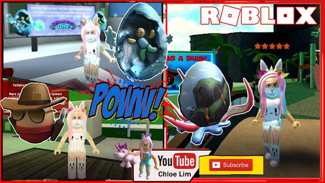Roblox Gameplay 3 Eggs Getting The Chaotic Egg Of Catastrophes Eggs On Ice Tallaheggsee Zombie Slayer Easter Egg Hunt 2019 Steemit - 2019 easter egg hunt event 2019 roblox games