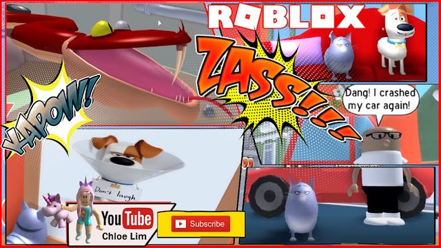 Roblox Gameplay The Secret Life Of Pets Obby Chloe - 