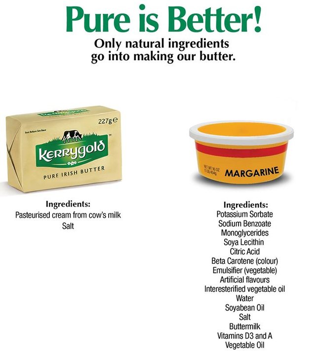 Til I Undestand The Differences Between Butter Margarine Steemit