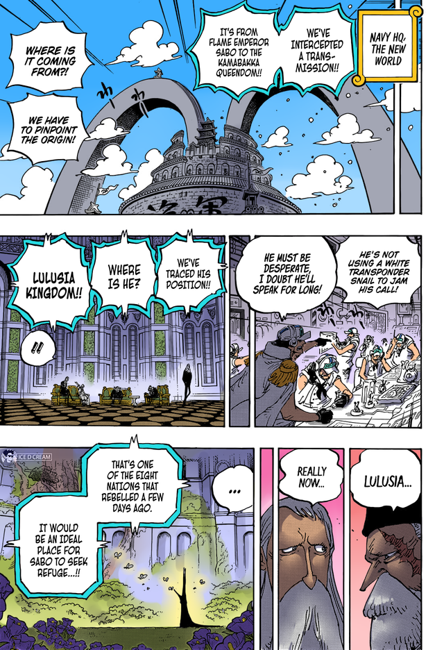 One Piece Chapter 1060 Colored Full