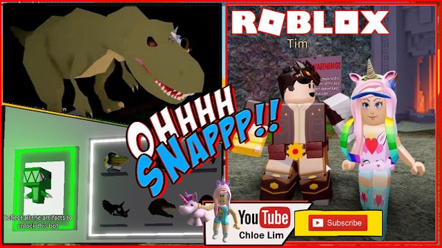 Roblox Gameplay Time Travel Adventures Dinosaur Adventure Extinction No It S Not Extinct I Got Chomp By A Dino Steemit - roblox time travel artifacts