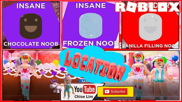 Roblox Gameplay Find The Noobs 2 Candy World All 45 Noobs Locations Steemit - error noob roblox