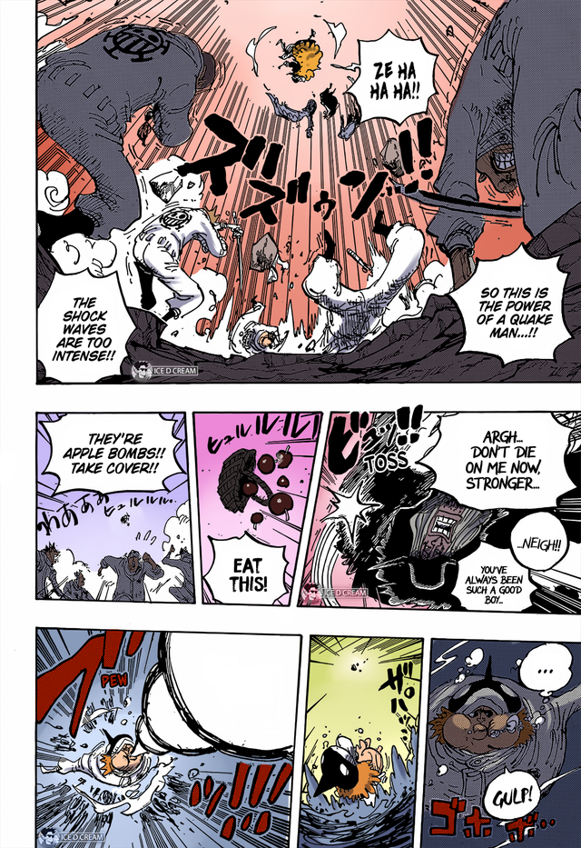 One Piece Chapter 1064 Colored full Egghead Research Stratum